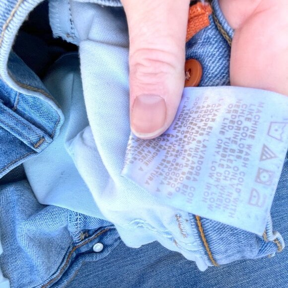 Wrangler Straight Leg Husky Size 12 Denim Jeans with Adjustable Waist - Picture 2 of 12